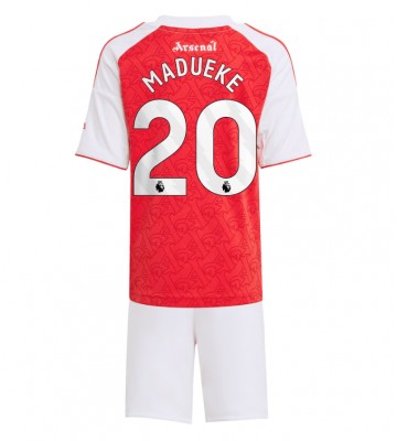 Arsenal Noni Madueke #20 Hemmakläder Barn 2025-26 Kortärmad (+ Korta byxor)